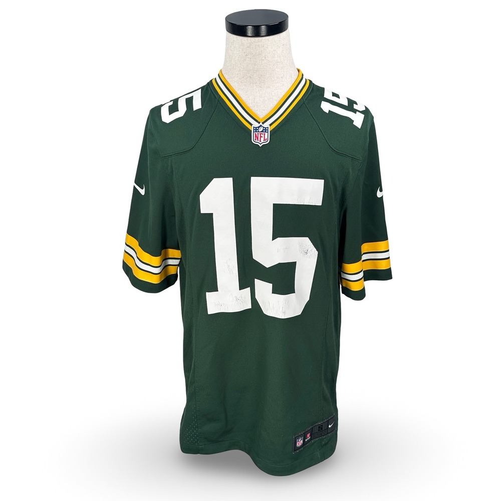 Nike Green Bay Packers Bart Starr 15 Game Jersey Mens Small Green NFL Football
